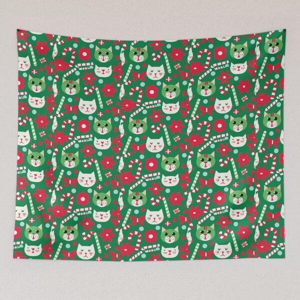 Item preview, Cute christmas cats designed and sold by ArtAngiTresors.