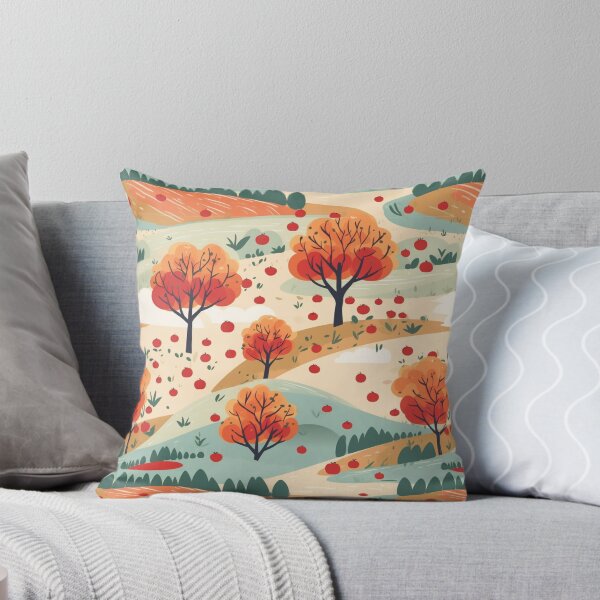 Item preview, Autumn Print - Apple Orchard designed and sold by kianabea.