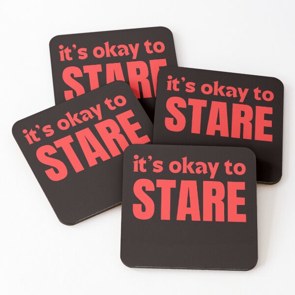 Item preview, it’s okay to stare designed and sold by AngelArtss.