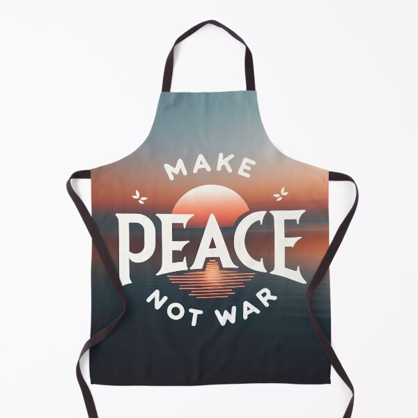 Item preview, Make Peace Not War (Sunset) designed and sold by NeatSplash.