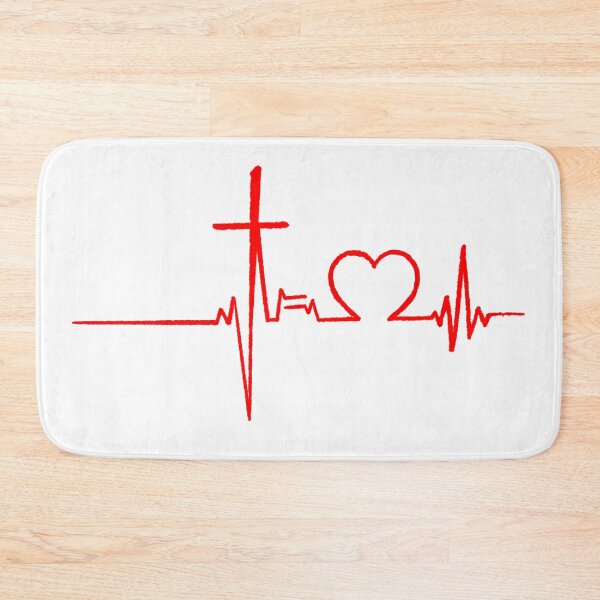 Item preview, Christianity, cross = heart designed and sold by JackDraws88.