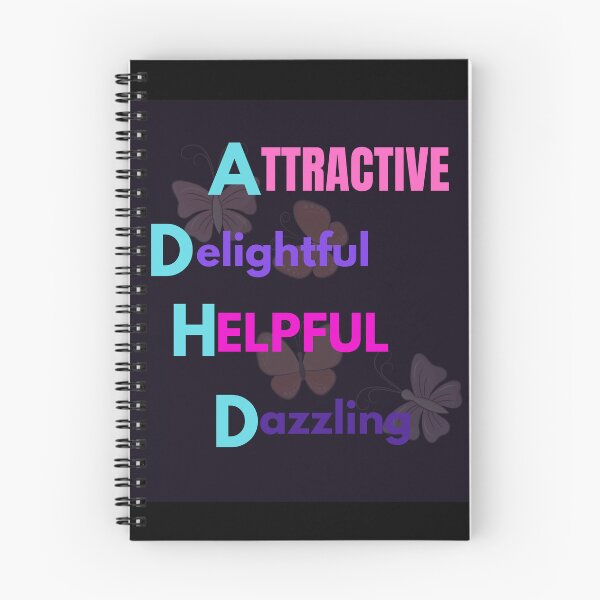 Item preview, ADHD - Attractive Delightful Helpful and Dazzling designed and sold by Fionamyles.