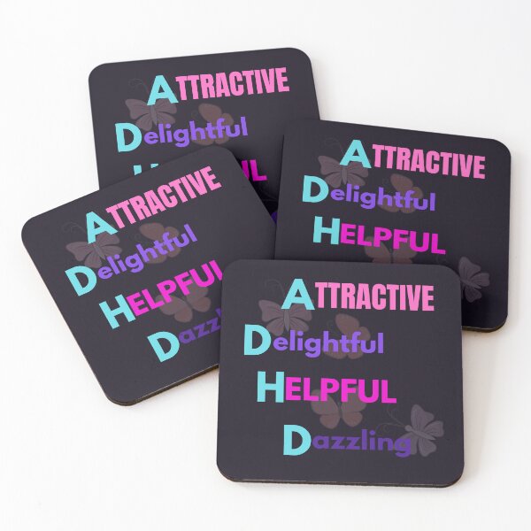 Item preview, ADHD - Attractive Delightful Helpful and Dazzling designed and sold by Fionamyles.