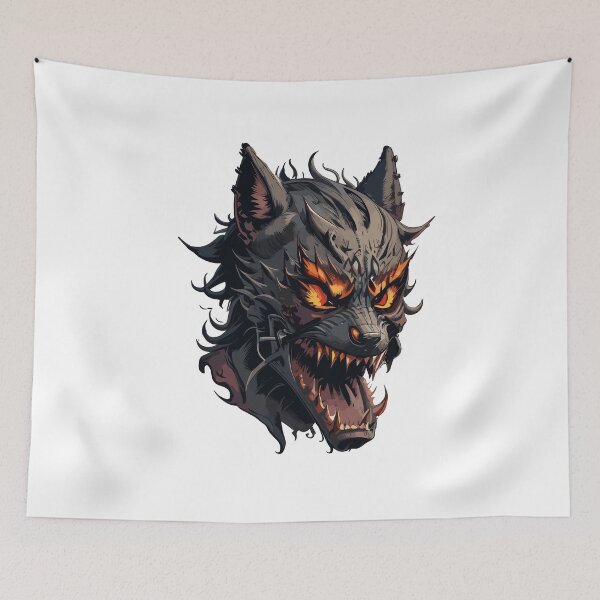 Item preview, Big jaw wolf comes out on Halloween designed and sold by AlejaJorgeShop.