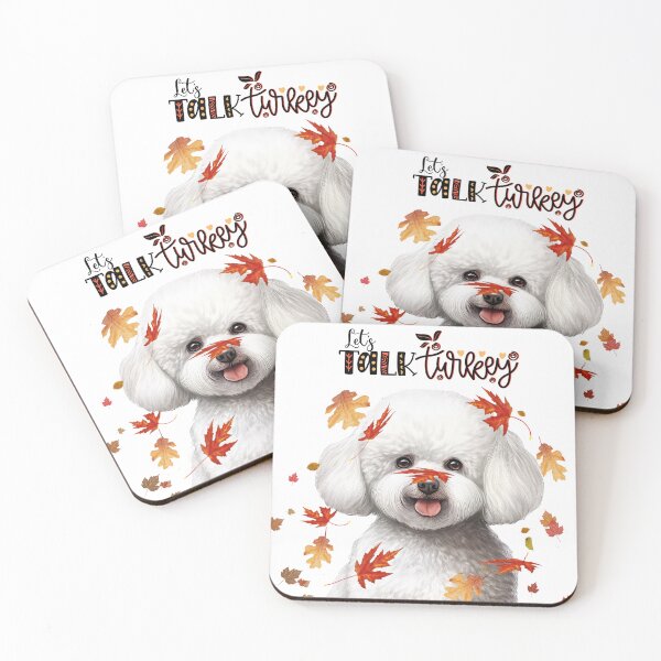 Item preview, Bichon Frise Funny Thanksgiving Dog designed and sold by SalonOfArt.