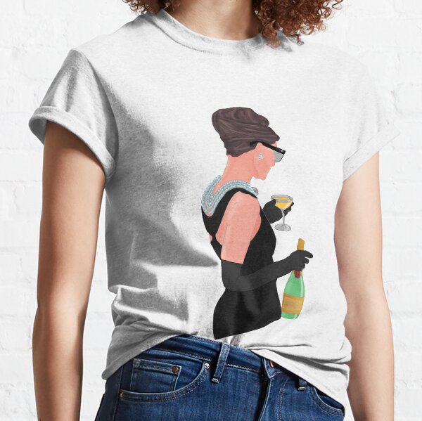 Holly Golightly - Champagne At Tiffany's Classic T-Shirt
