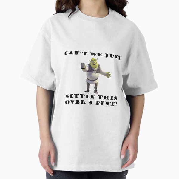 Item preview, Shrek- Can't we just settle this over a pint? designed and sold by Tyweb.