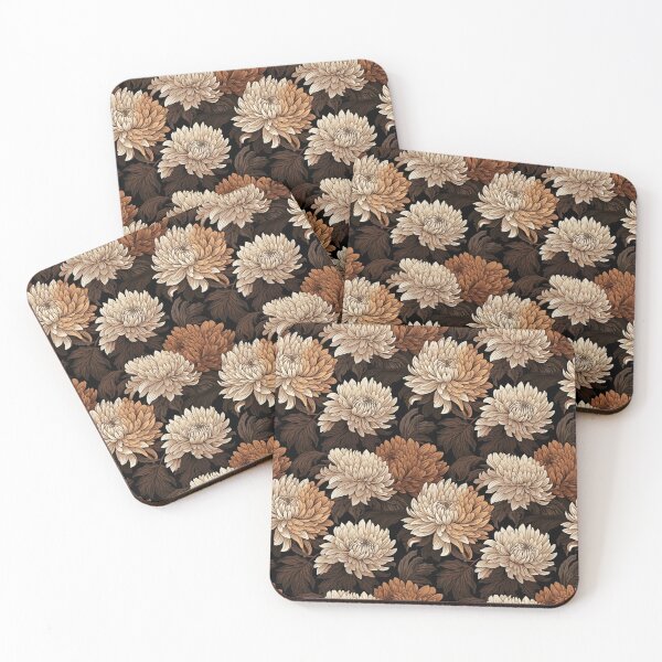 Item preview, Crysanthemum Flower Pattern designed and sold by kianabea.
