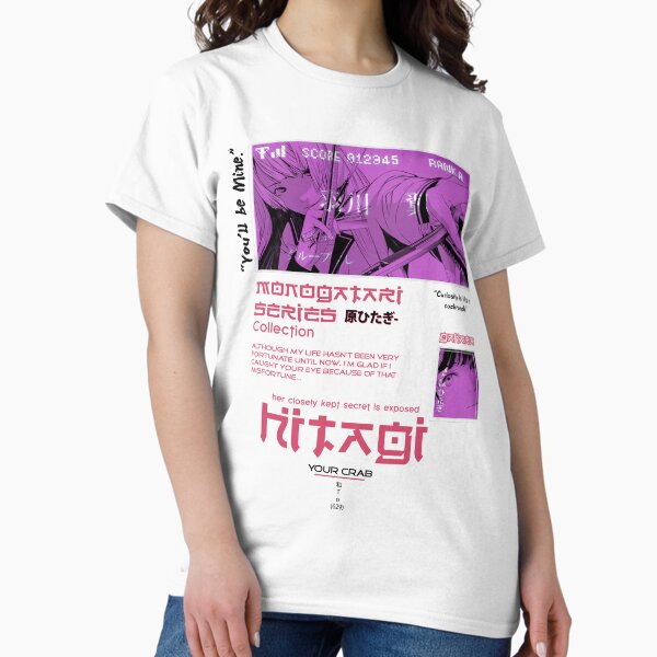 Hitagi Senjougahara Bakemonogatari Classic T-Shirt