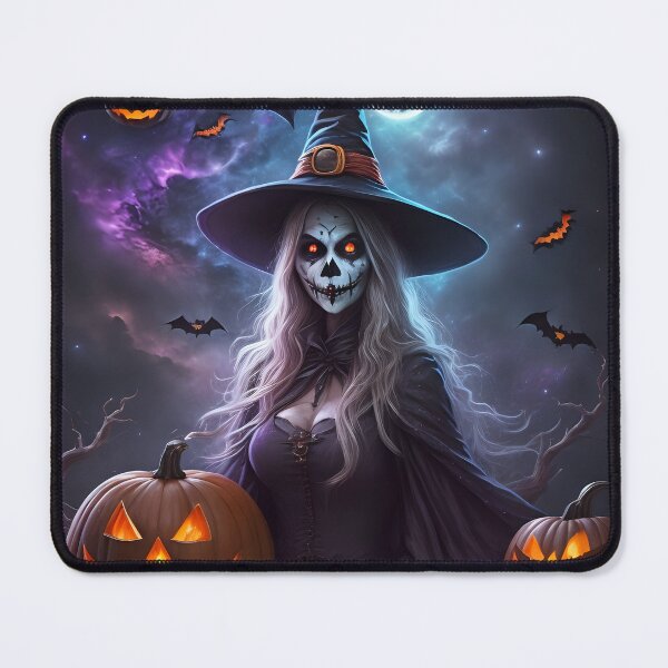 Item preview, Halloween witch and galaxy designed and sold by Meandmyshop.