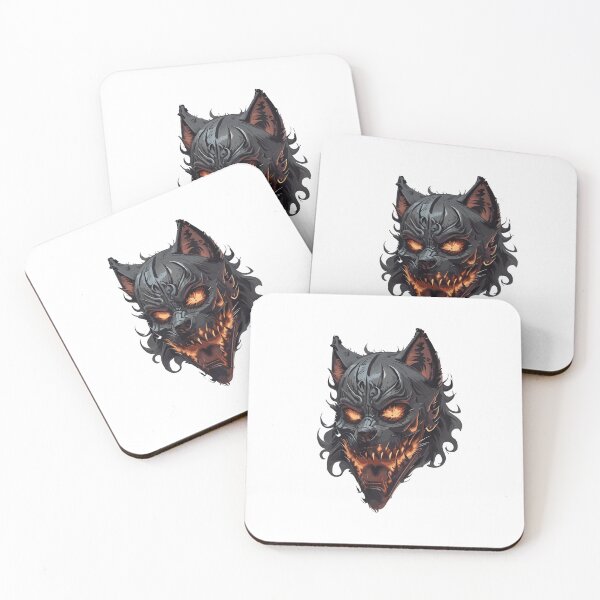 Item preview, Werewolf mask on Halloween designed and sold by AlejaJorgeShop.