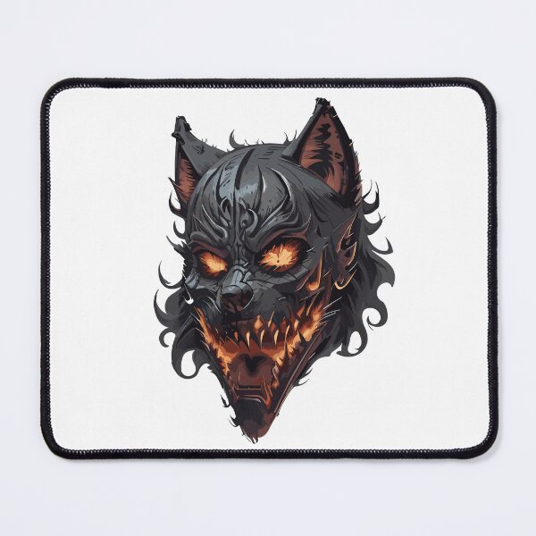 Item preview, Werewolf mask on Halloween designed and sold by AlejaJorgeShop.