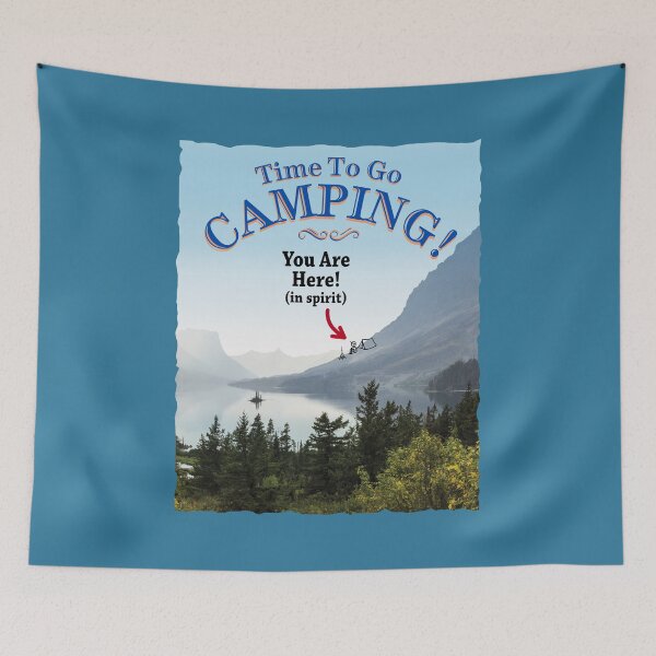 Item preview, Time To Go Camping! Camping Themed Products designed and sold by HolidaysBlaze Designs For You.