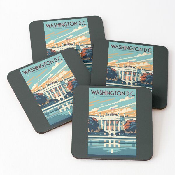 Item preview, A Vintage Travel Art of Washington DC - US  designed and sold by GoodOldVintage.