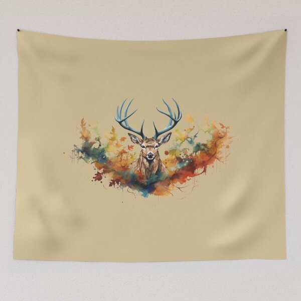 Item preview, Watercolor Deer designed and sold by Paninato.