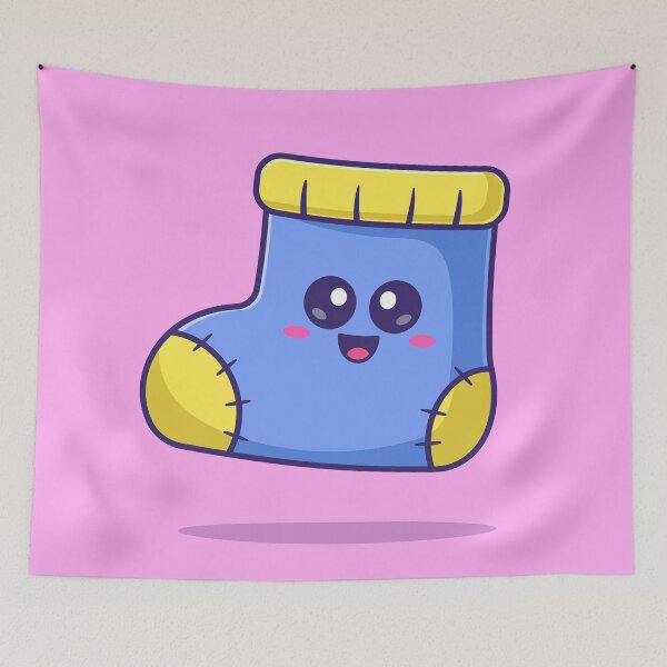 Item preview, Cute Socks Floating Cartoon Vector Icon designed and sold by hjian8219.