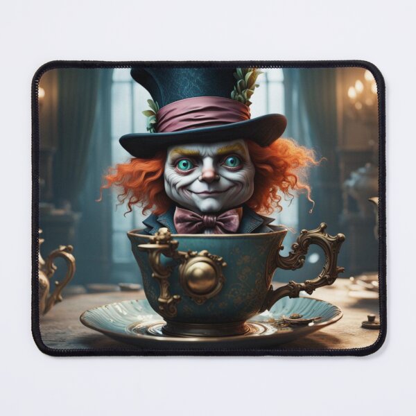 Item preview,  Hatter from Alice in Wonderland in a teacup designed and sold by tiggerfan507ai.