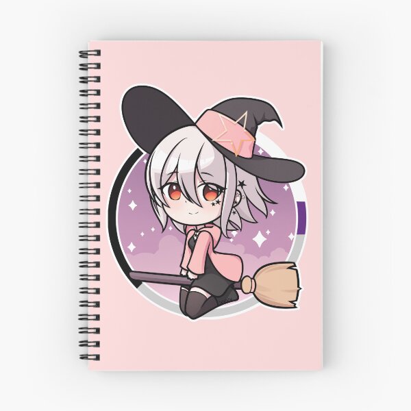 Item preview, Ellie - Chibi Witch - Demisexual pride flag designed and sold by SamLizzy71.
