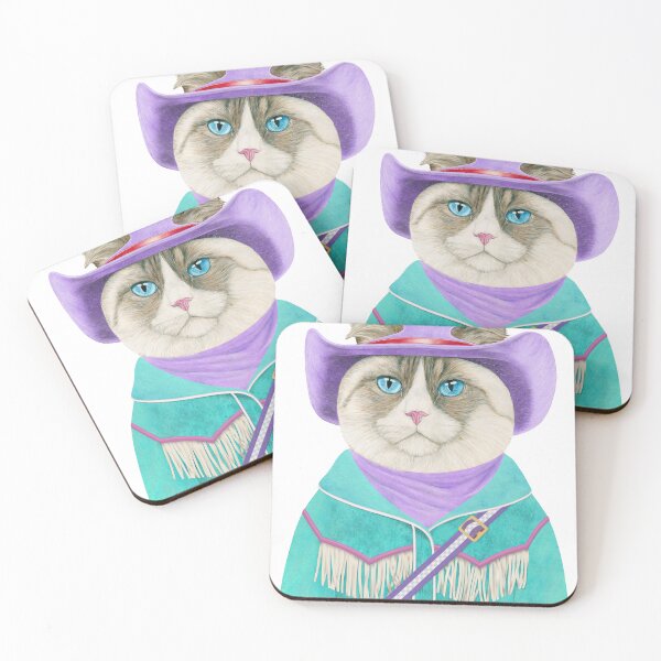 Item preview, Ragdoll Rodeo Cat designed and sold by AnimalCrew.
