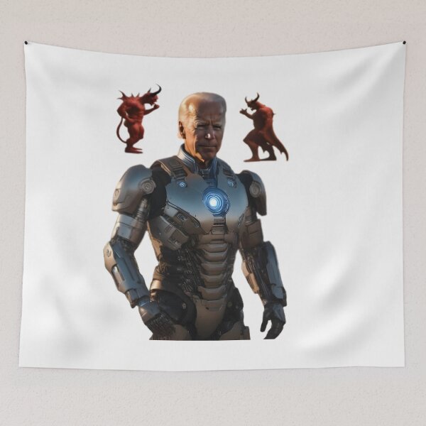 Item preview, Biden and his whispering demons designed and sold by aiARToftheWORLD.