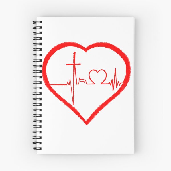 Item preview, Christian cross, heart rate designed and sold by JackDraws88.