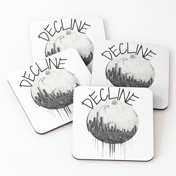 Item preview, Urban Decay: Dystopian City in Black and White designed and sold by Claudia  MOON.