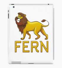 Fern Löwe Turnbeutel iPad-Hülle & Klebefolie