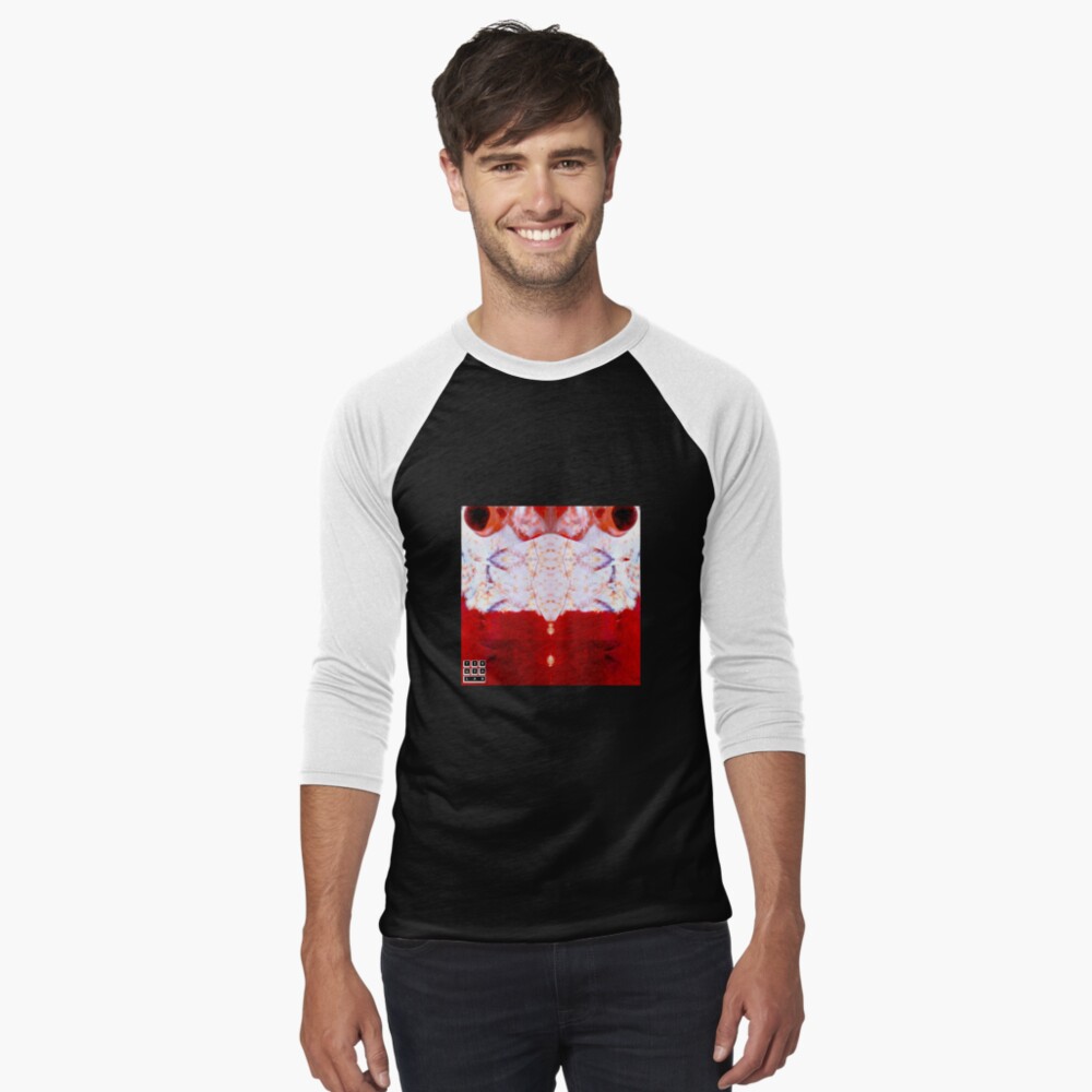 Item preview, Baseball ¾ Sleeve T-Shirt designed and sold by teruyalab.