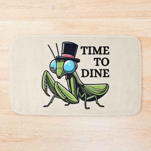 Item preview, Praying Mantis Time To Dine designed and sold by RedPumpFlash.