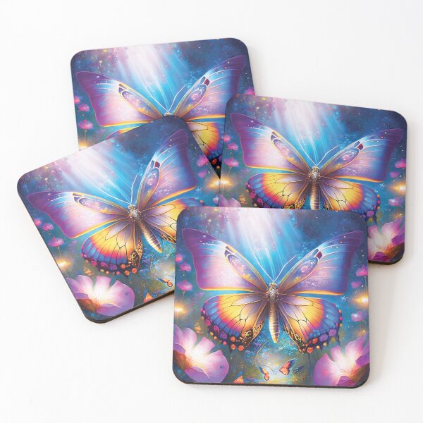 Item preview, Butterfly Lights In The Forest designed and sold by Stickersnearby.