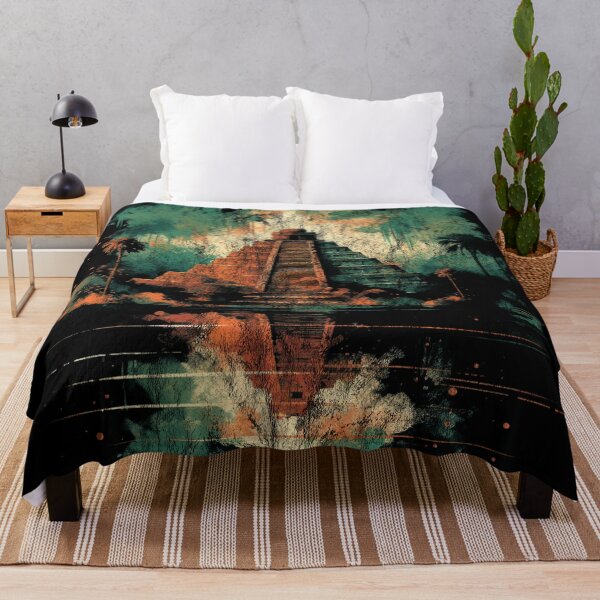 Item preview, Chichén Itzá Mexico - Distressed Vintage Street Art Landmarks designed and sold by GVRDesign.