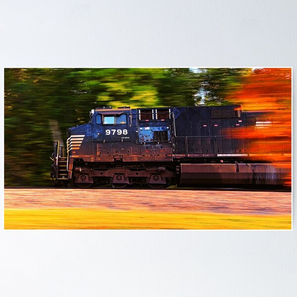 Item preview, Norfolk Southern-Lokomotive fährt 55 Meilen pro Stunde designed and sold by train-shop.
