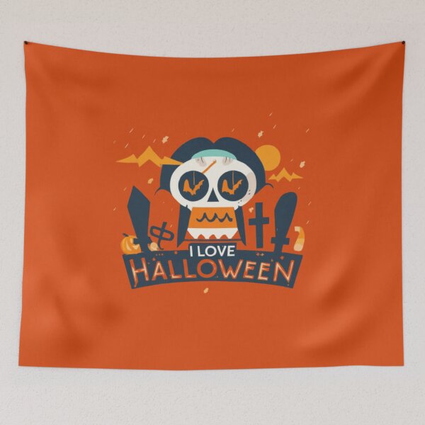 Item preview, I LOVE HALLOWEEN designed and sold by CynthiaQueiroz.