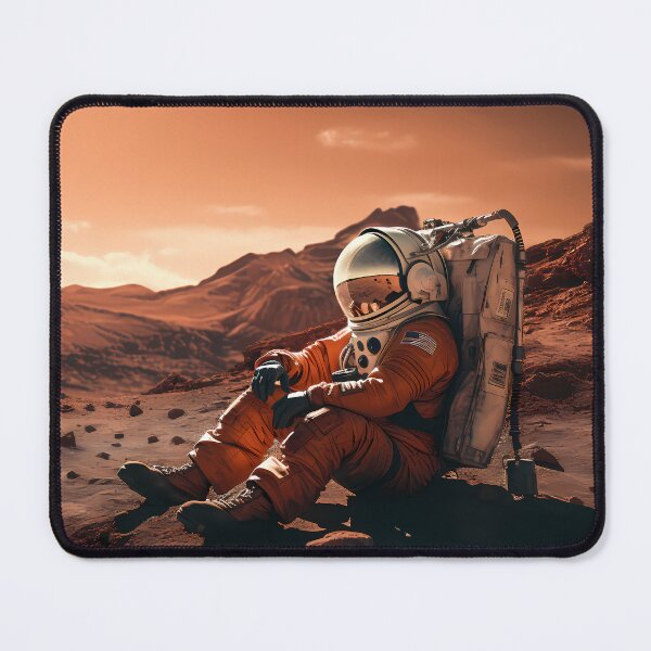 Item preview, Solitude on Mars Horizon designed and sold by MinaStellar.