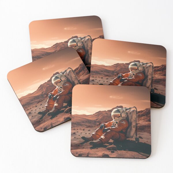 Item preview, Solitude on Mars Horizon designed and sold by MinaStellar.