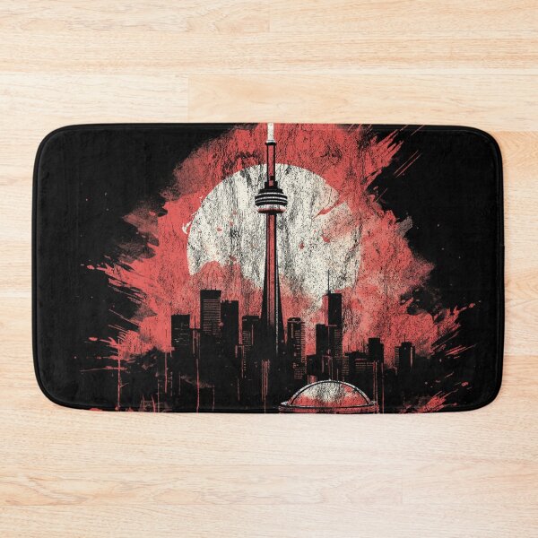 Item preview, The CN Tower - Distressed Vintage Street Art Landmarks designed and sold by GVRDesign.