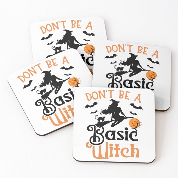 Item preview, Don't Be a Basic Witch Halloween  designed and sold by YerrouDesing.