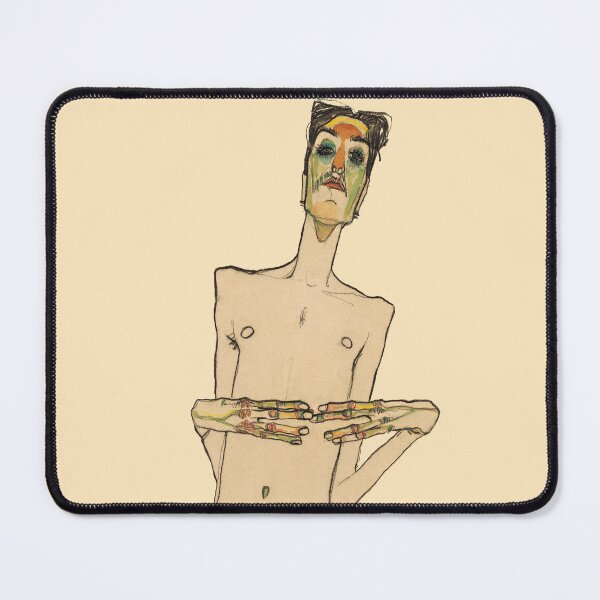 Item preview, Portrait of Erwin Dominilk Osen (Mime Van Osen), by Egon Schiele. High definition designed and sold by MINDTHECHERRY.