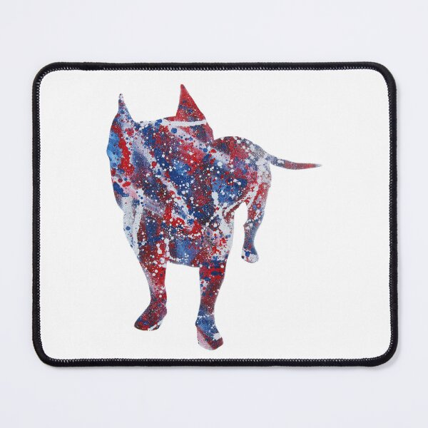 Item preview, American Bully Dog Art, Abstract, Paint Splatter, Patriotic designed and sold by ArtbyJanaye.