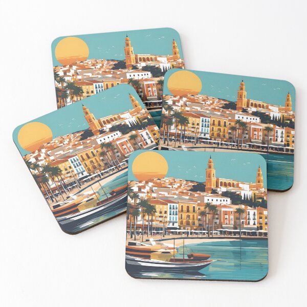 Item preview, Malaga illustration designed and sold by Almuplarsen.