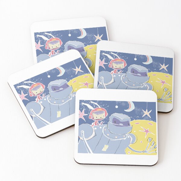 Item preview, Astro-Bunny Go! - Retro Space Adventure designed and sold by Rickybrook.