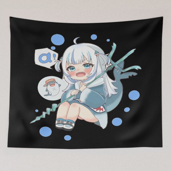 Item preview, Gawr Gura - Hololive designed and sold by Theodorelmuller.