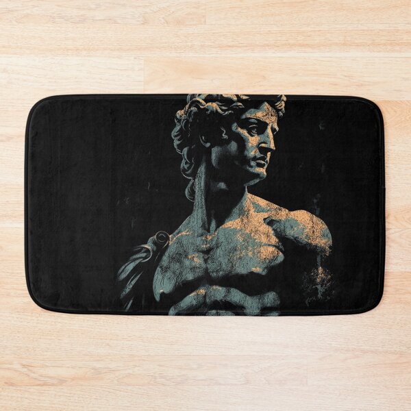 Item preview, David of Michelangelo - Distressed Vintage Street Art Landmarks designed and sold by GVRDesign.