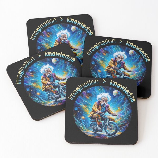 Item preview, imagination > knowledge designed and sold by milesromney.