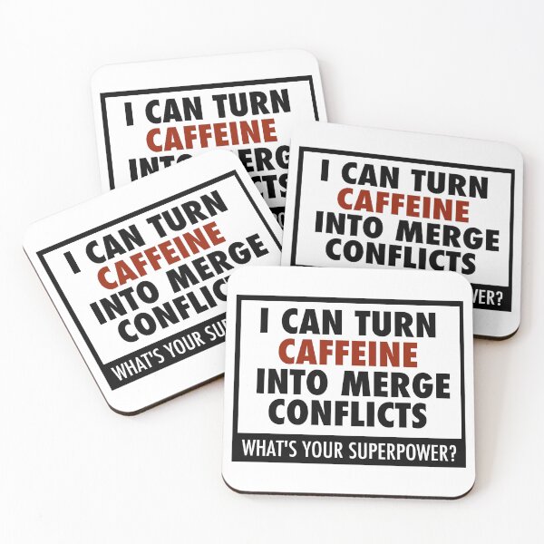 Item preview, I can turn caffeine into merge conflicts  designed and sold by unixorn.