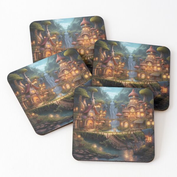 Item preview, Fantasy Fairy Village designed and sold by Takaeru.