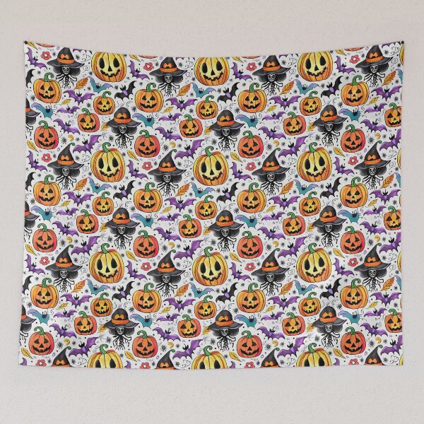 Item preview, Funny Halloween - Seamless Pattern designed and sold by Bratak.