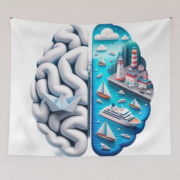 Item preview, Unleash Creativity: Your Brain-Inspired Design designed and sold by The-Library.