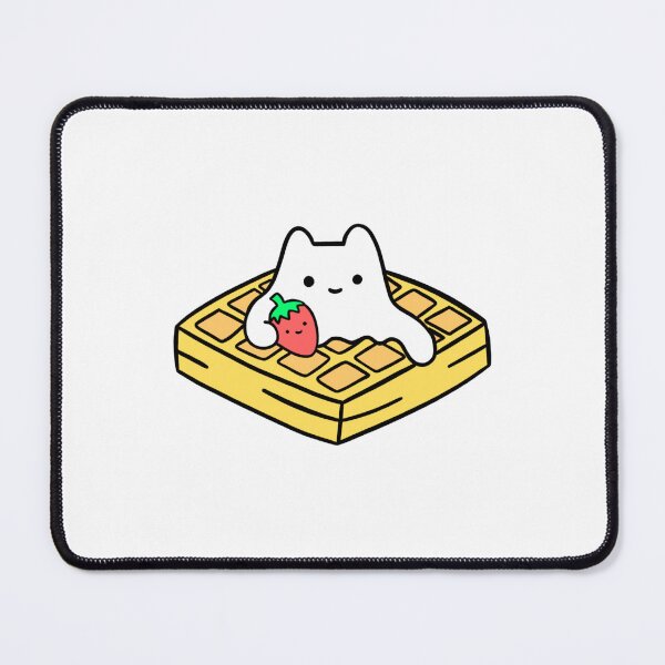 Item preview, waffle kitty designed and sold by saacstix.