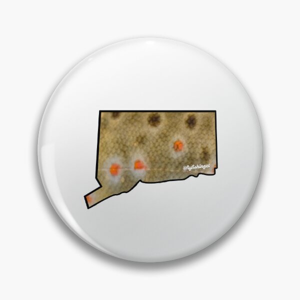 Artikelvorschau, Bachforelle – Bundesstaat Connecticut entworfen und verkauft von flyfishingct.